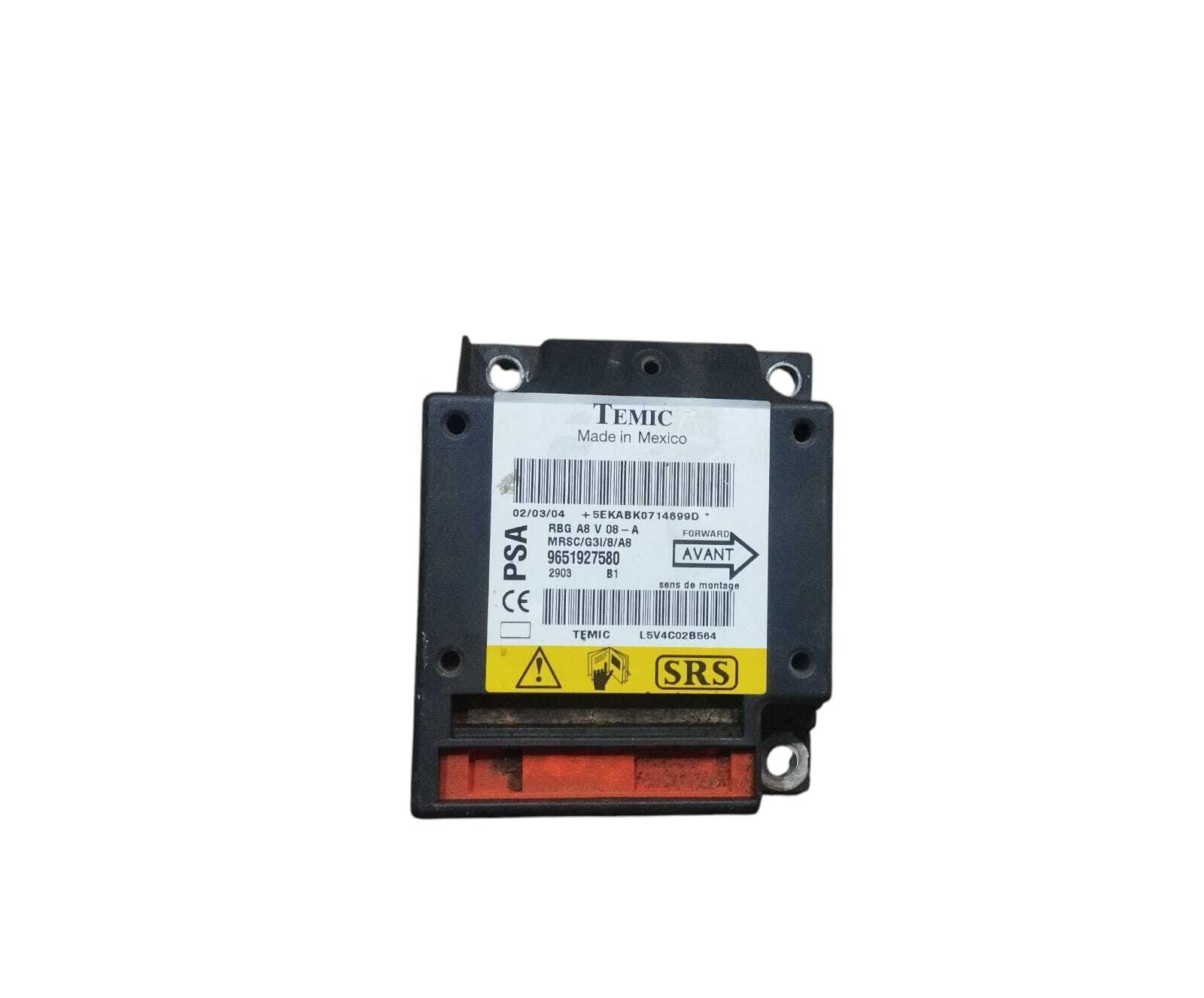 CONTROL AIRBAG Citroen C3 2004