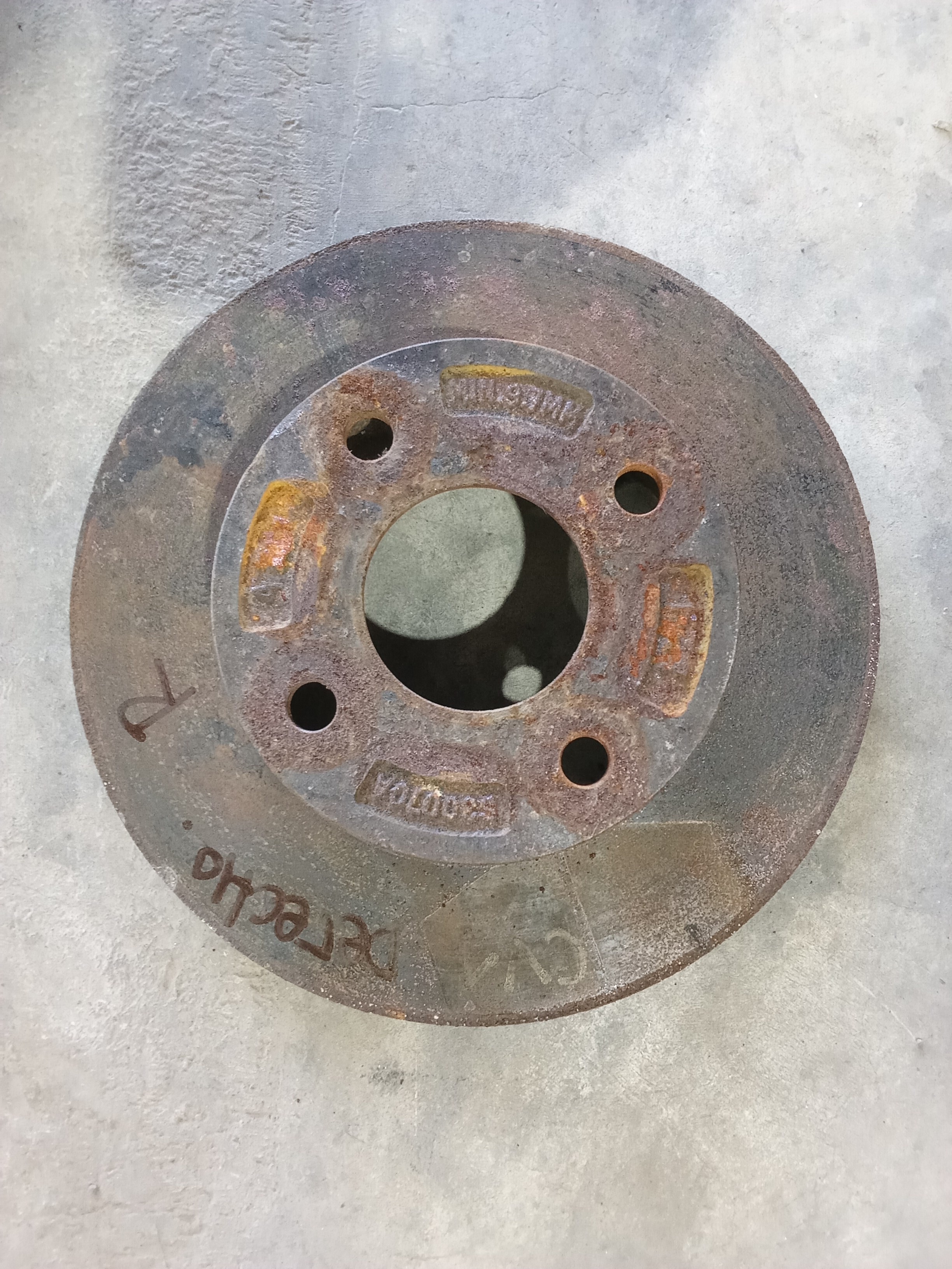 DISCO DE FRENO DELANTERO DERECHO Changan CV1 2016