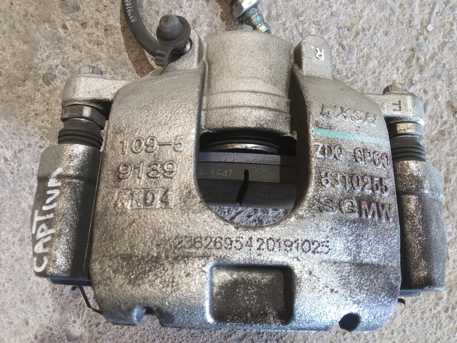 CALIPER DELANTERO DERECHO Chevrolet Captiva 2021