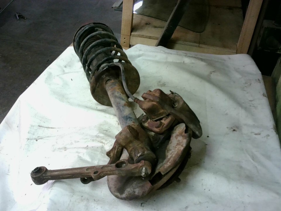 AMORTIGUADOR IZQUIERDO CON RESORTE MASA Y DISCO FRENO CALIPER Y TENSOR Peugeot 505 1986