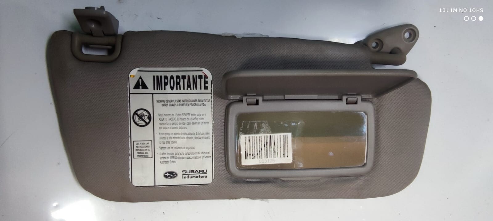 PARASOL COPILOTO Subaru Impreza 2006