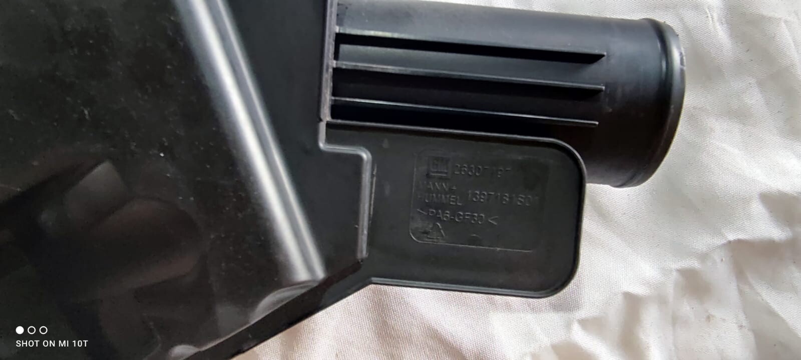 RESONADOR FILTRO DE AIRE Chevrolet Onix Turbo 2021