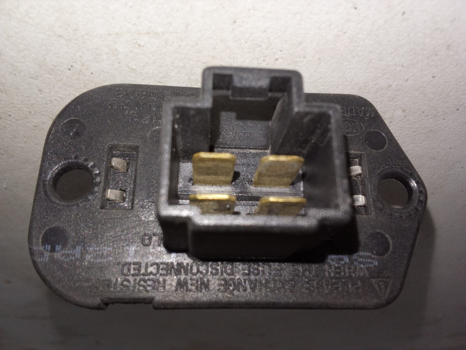 RESISTENCIA CALEFACCION CENTRAL Kia MORNING EX11 2011