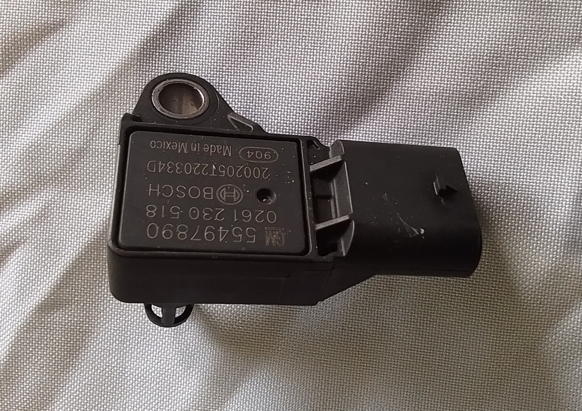 SENSOR MAP Chevrolet Onix Turbo 2021