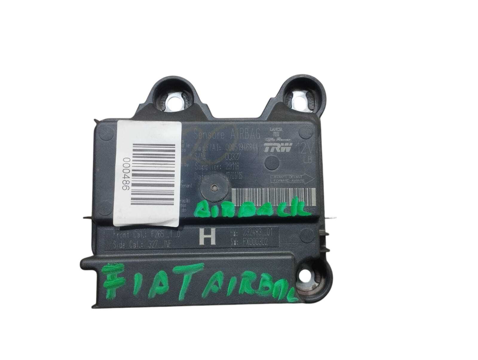 CONTROL AIRBAG Fiat Fiorino 2016