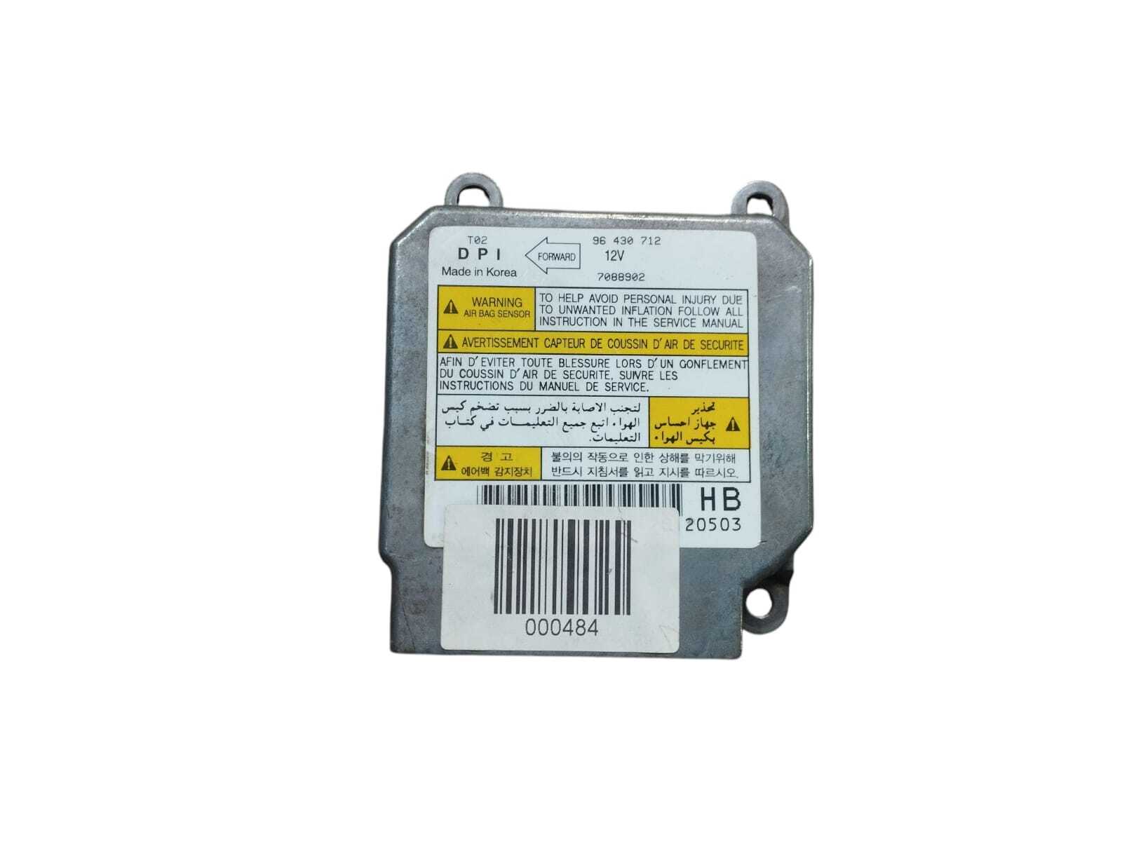 CONTROL AIRBAG Chevrolet Aveo 2006