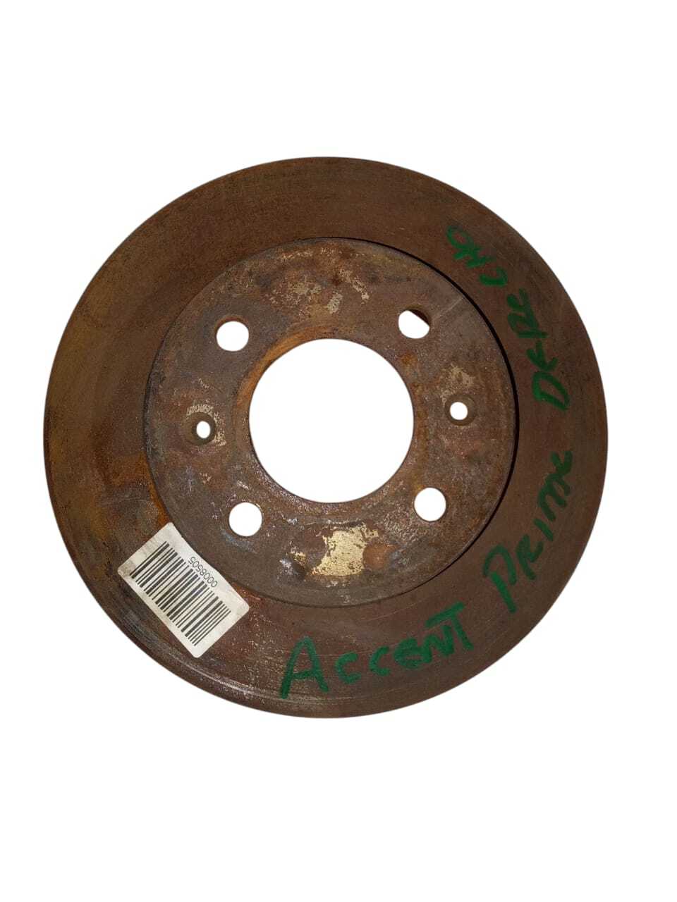 DISCO DE FRENO DELANTERO DERECHO Hyundai Accent 2005