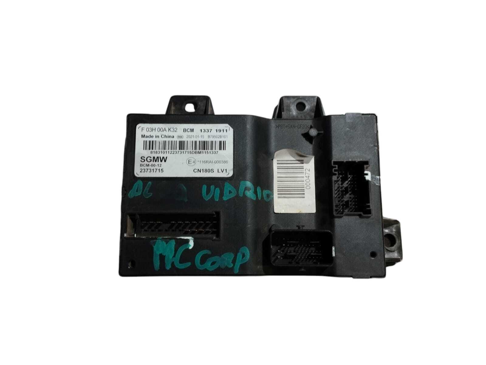 BCM CONTROL CARROCERIA Chevrolet Groove 2021